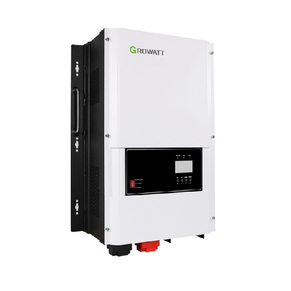 سانورتر خورشیدی گرووات آفگرید برند Growatt سری Split Phase Off-Grid توان10kw و ولتاژ 48V سری SPF مدل SPF 10000T DVM