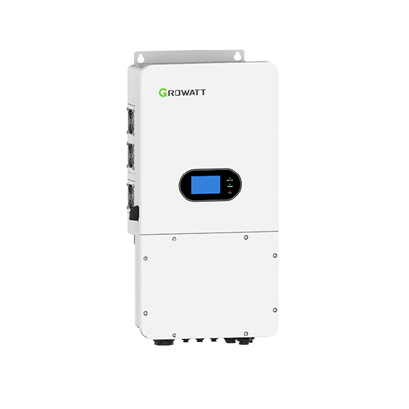 سانورتر خورشیدی گرووات هیبرید برند Growatt سری Single Phase Hybrid توان10kw سری SPM تک فاز مدل SPM 10000TL-HU
