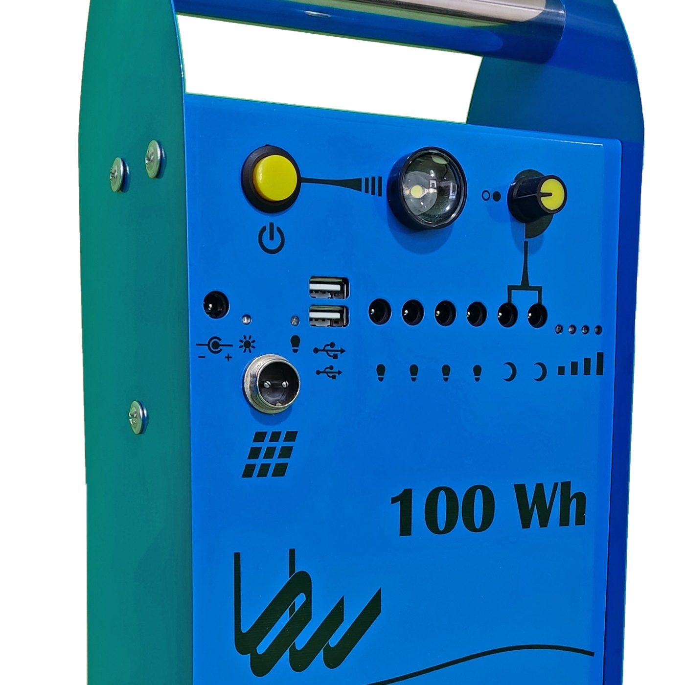 پکیج خورشیدی سیار 100 وات رساما مدل P100W-30W - Image 2