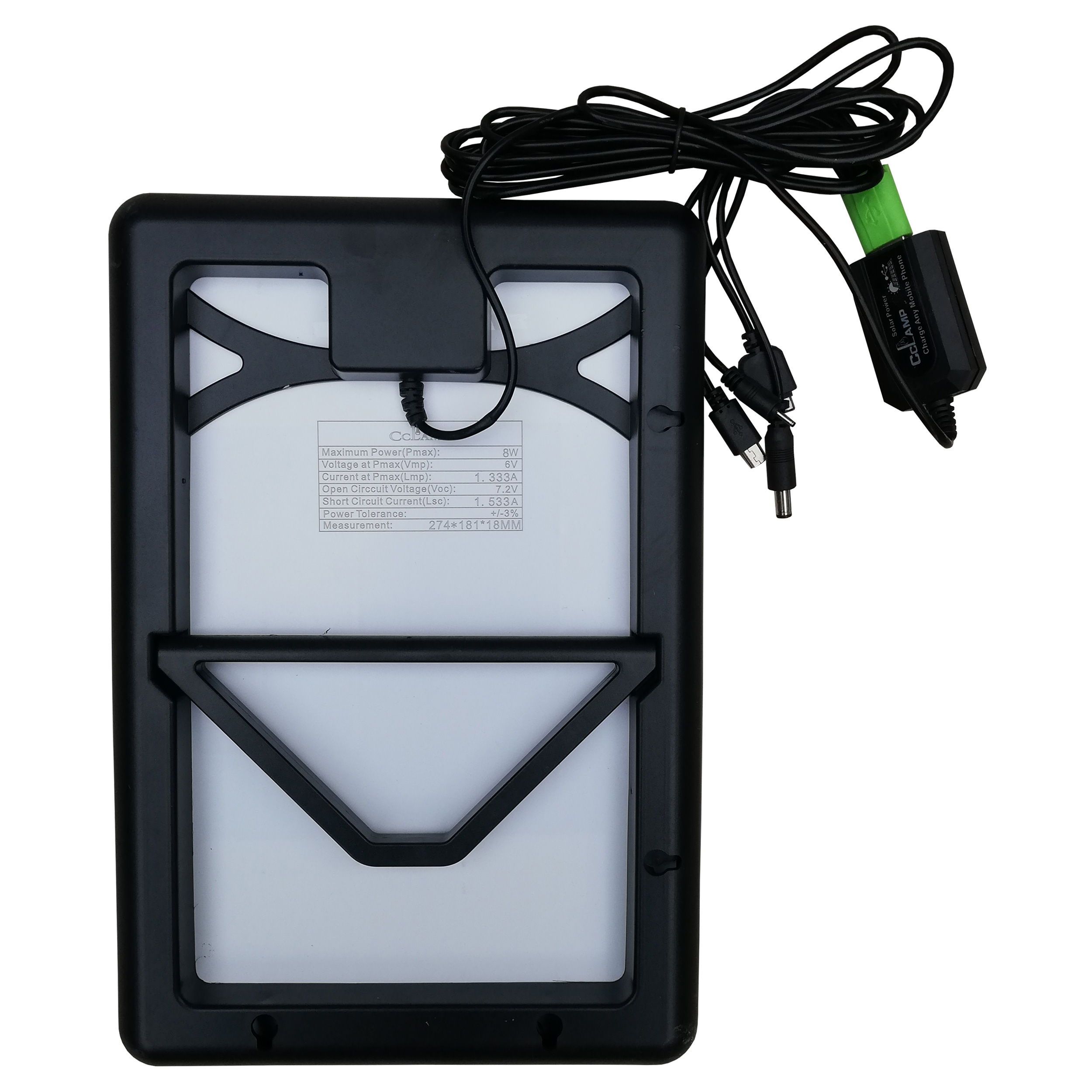 پنل خورشیدی سی سی لمپ مدل CL-680 ظرفیت 8 وات - Image 4