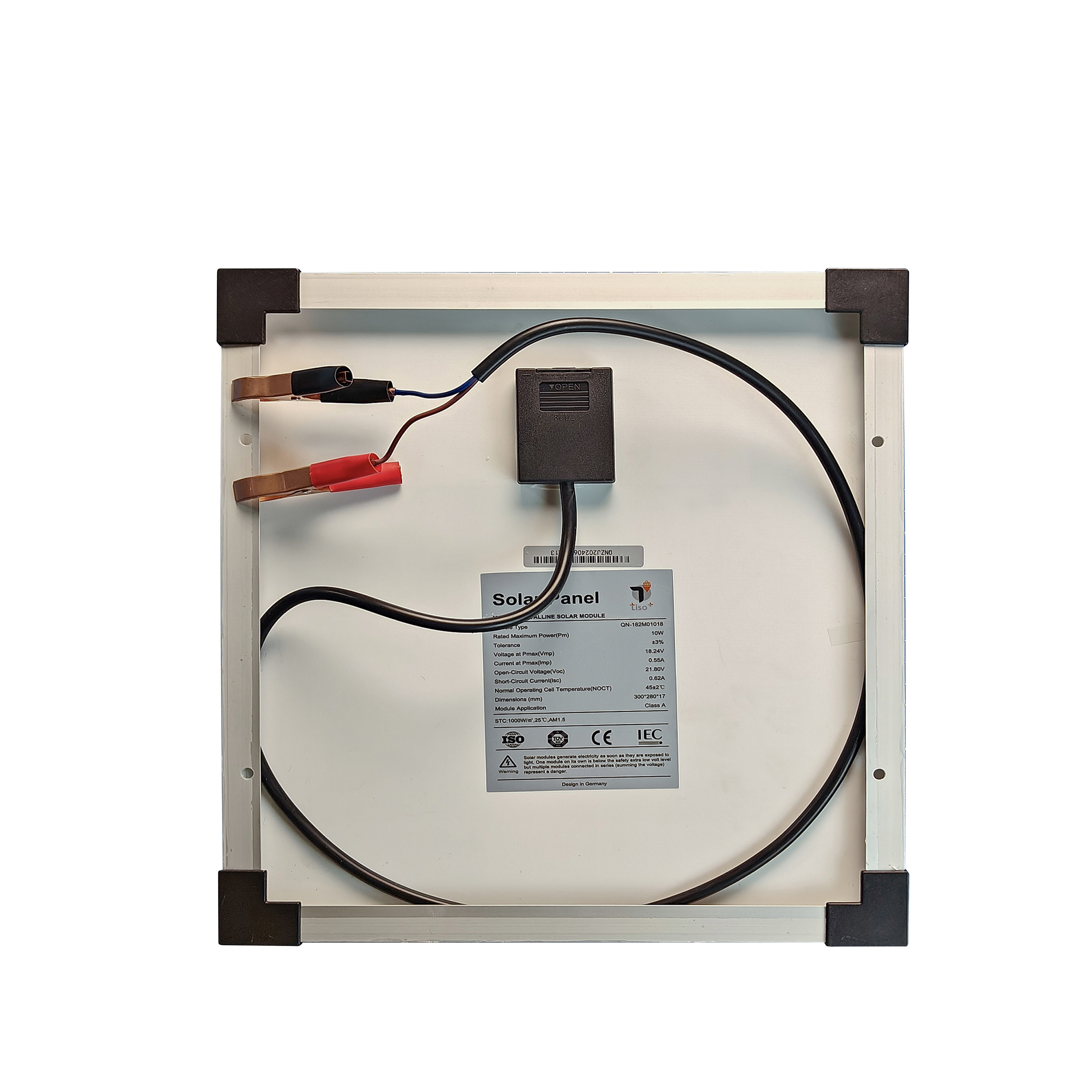 پنل خورشیدی تیسو مدل TM10W-18V ظرفیت 10 وات - Image 2